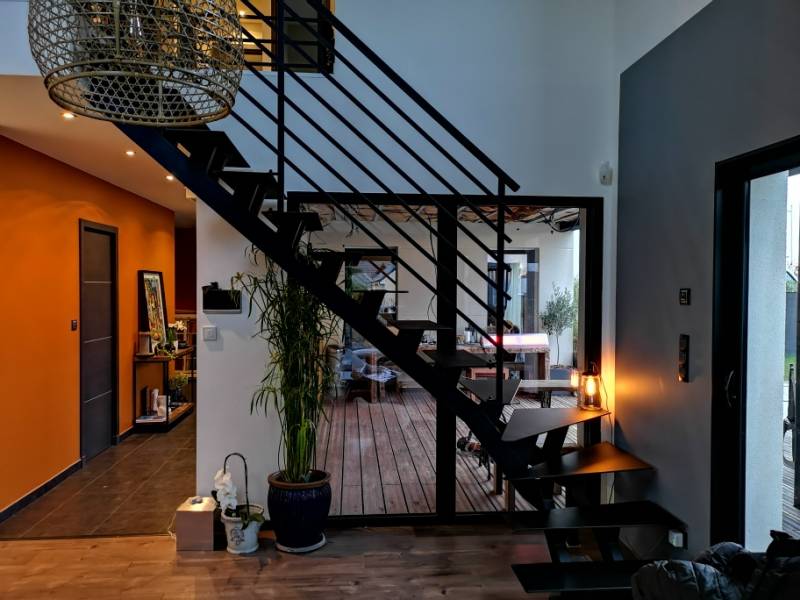 escalier et garde corps