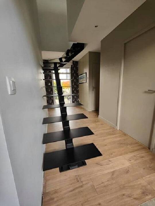 escalier en métal